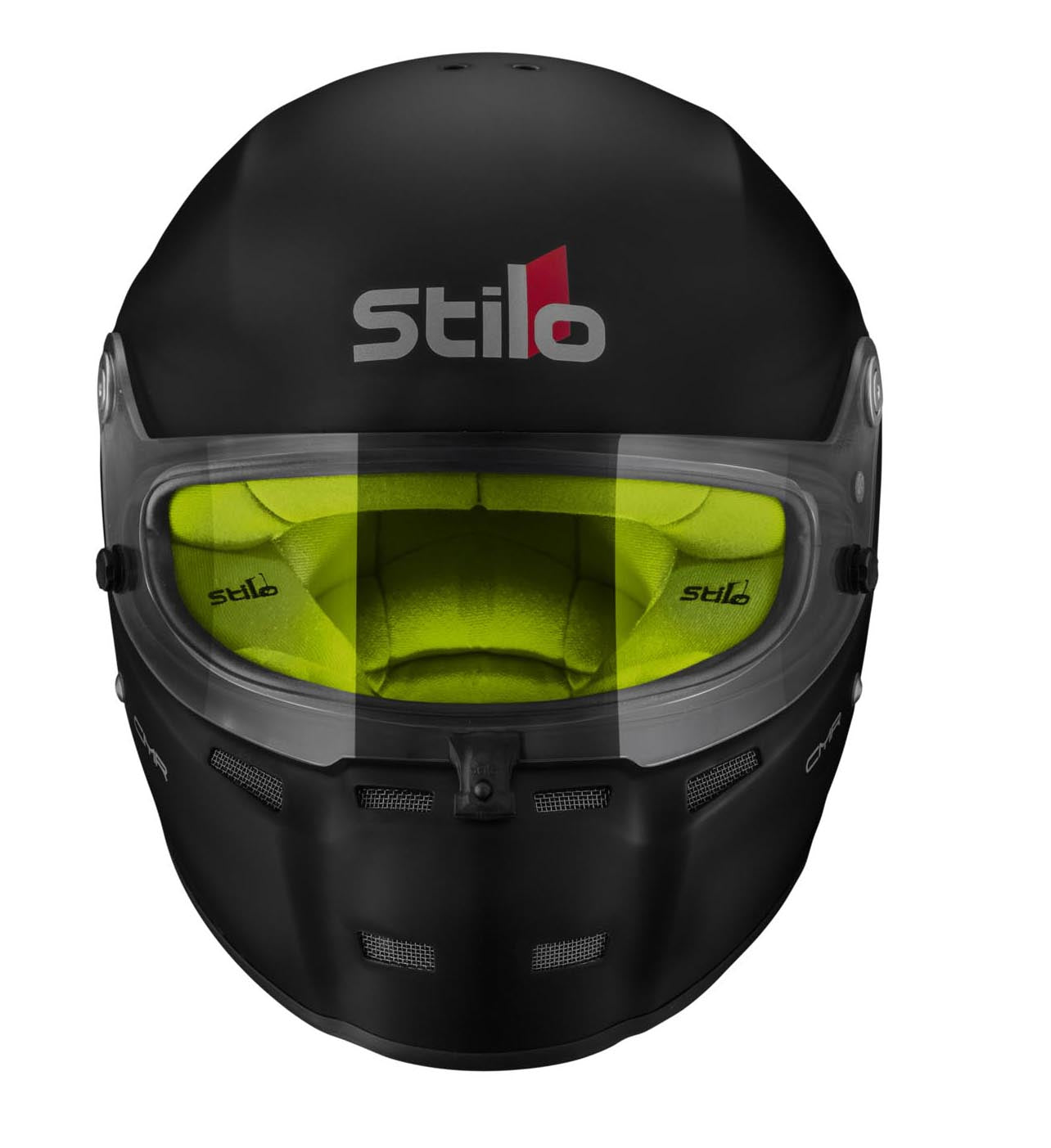 STILO AA0719AH2P54YEL Karting helmet ST5 CMR, Snell CMR2016, matt black/yellow inner, size 54 Photo-7 