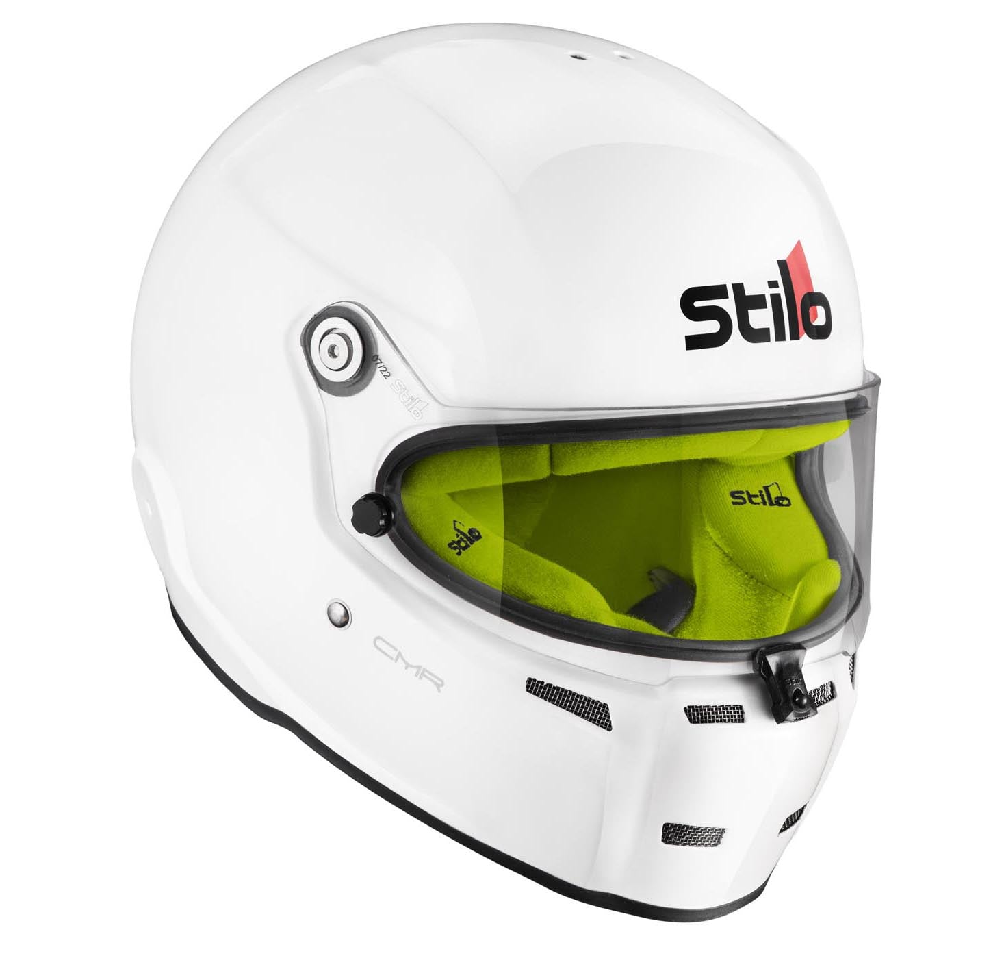 STILO AA0721AH2P55YEL Karting helmet ST5 CMR, Snell CMR2016, white/yellow inner, size 55 Photo-2 