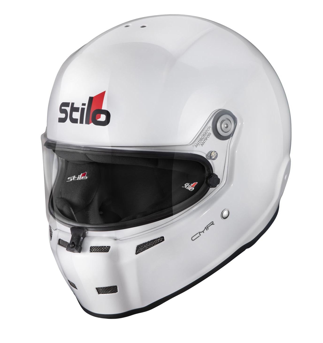 STILO AA0721AH2P56 Karting helmet ST5 CMR, Snell CMR2016, white/black inner, size 56 Photo-4 