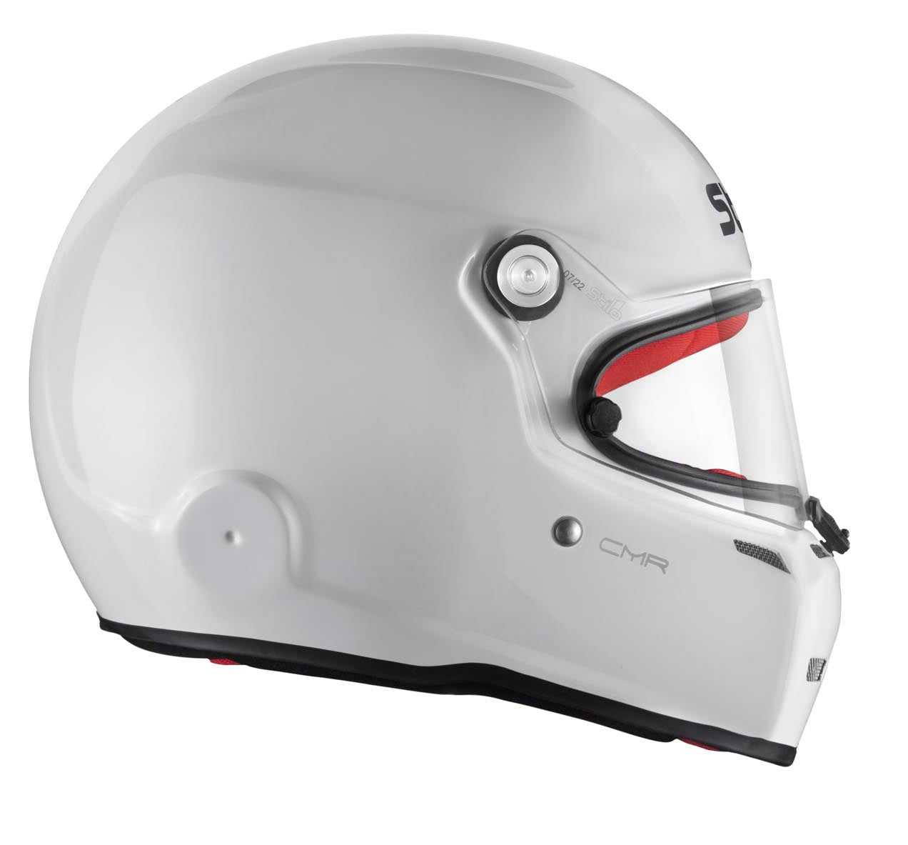 STILO AA0721AH2P55RED Karting helmet ST5 CMR, Snell CMR2016, white/red inner, size 55 Photo-6 