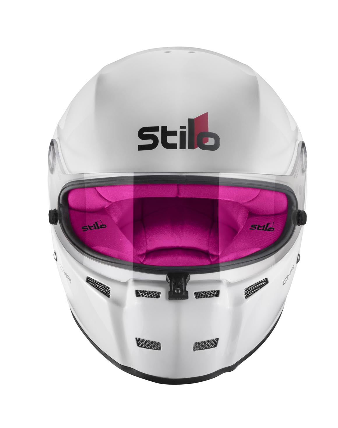 STILO AA0721AH2P57PNK Karting helmet ST5 CMR, Snell CMR2016, white/pink inner, size 57 Photo-7 