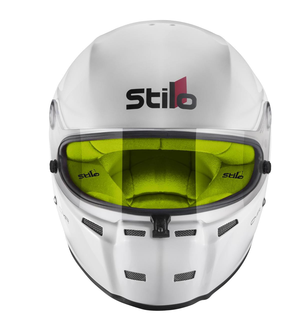 STILO AA0721AH2P57YEL Karting helmet ST5 CMR, Snell CMR2016, white/yellow inner, size 57 Photo-7 