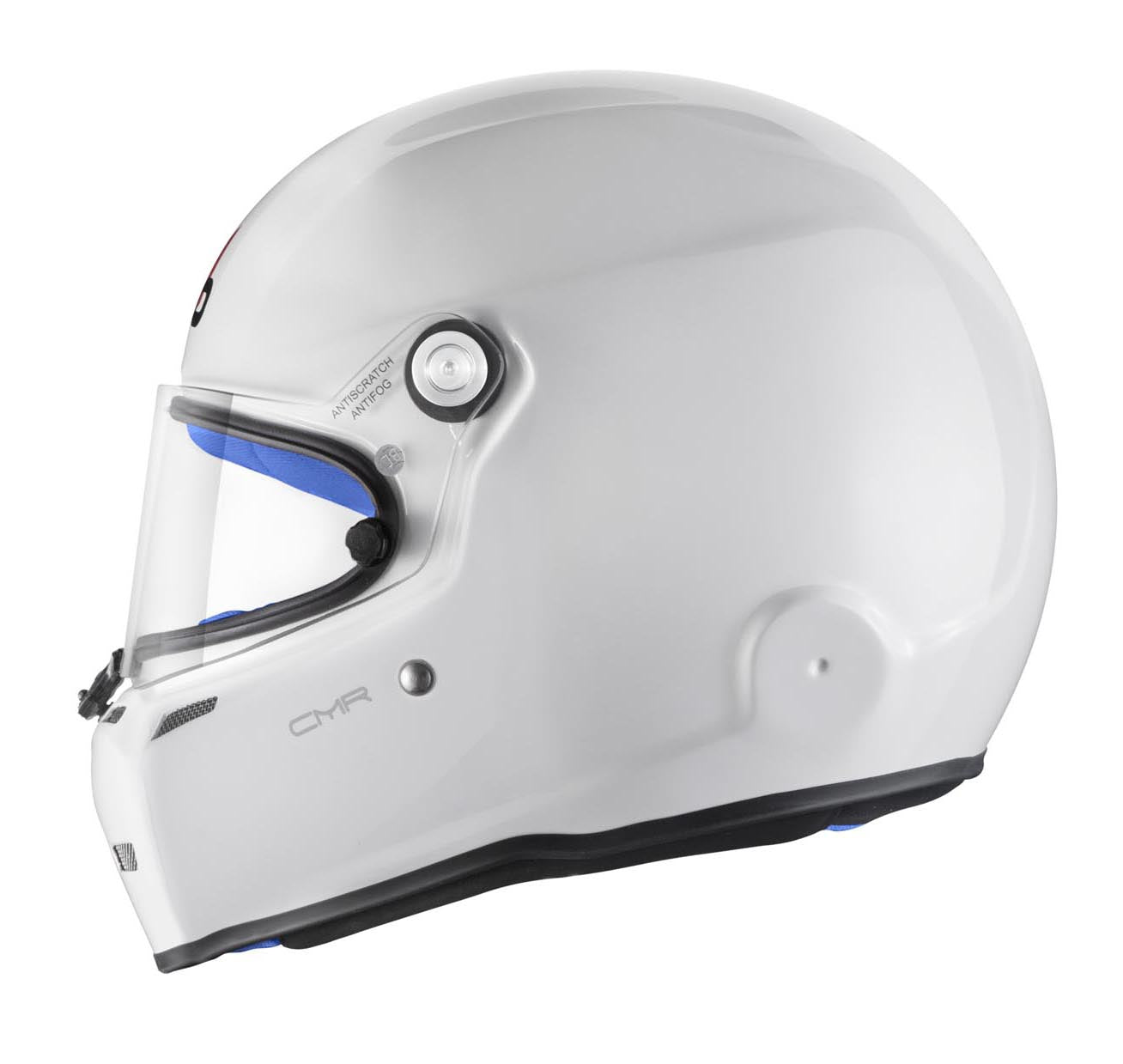 STILO AA0721AH2P55BLU Karting helmet ST5 CMR, Snell CMR2016, white/blue inner, size 55 Photo-8 