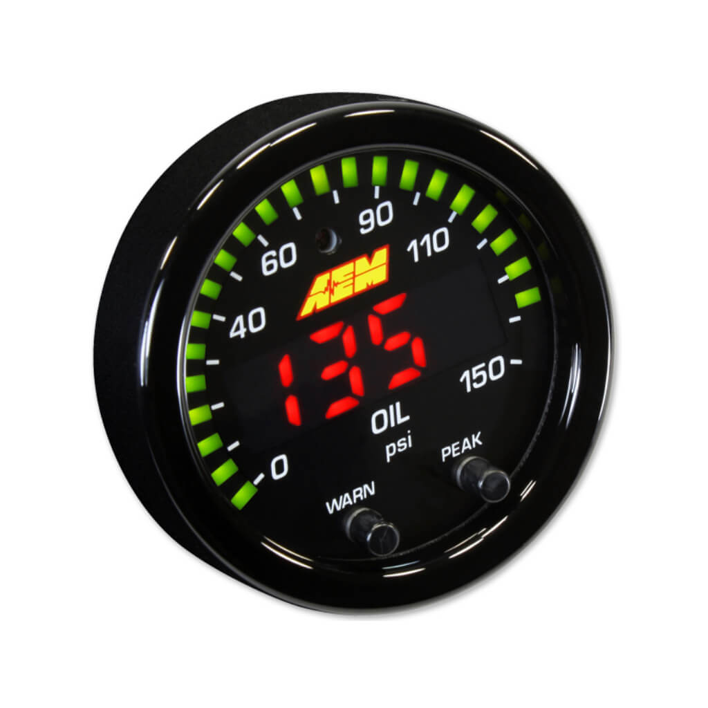 AEM 30-0307 Oil Pressure Gauge X-Series Photo-0 