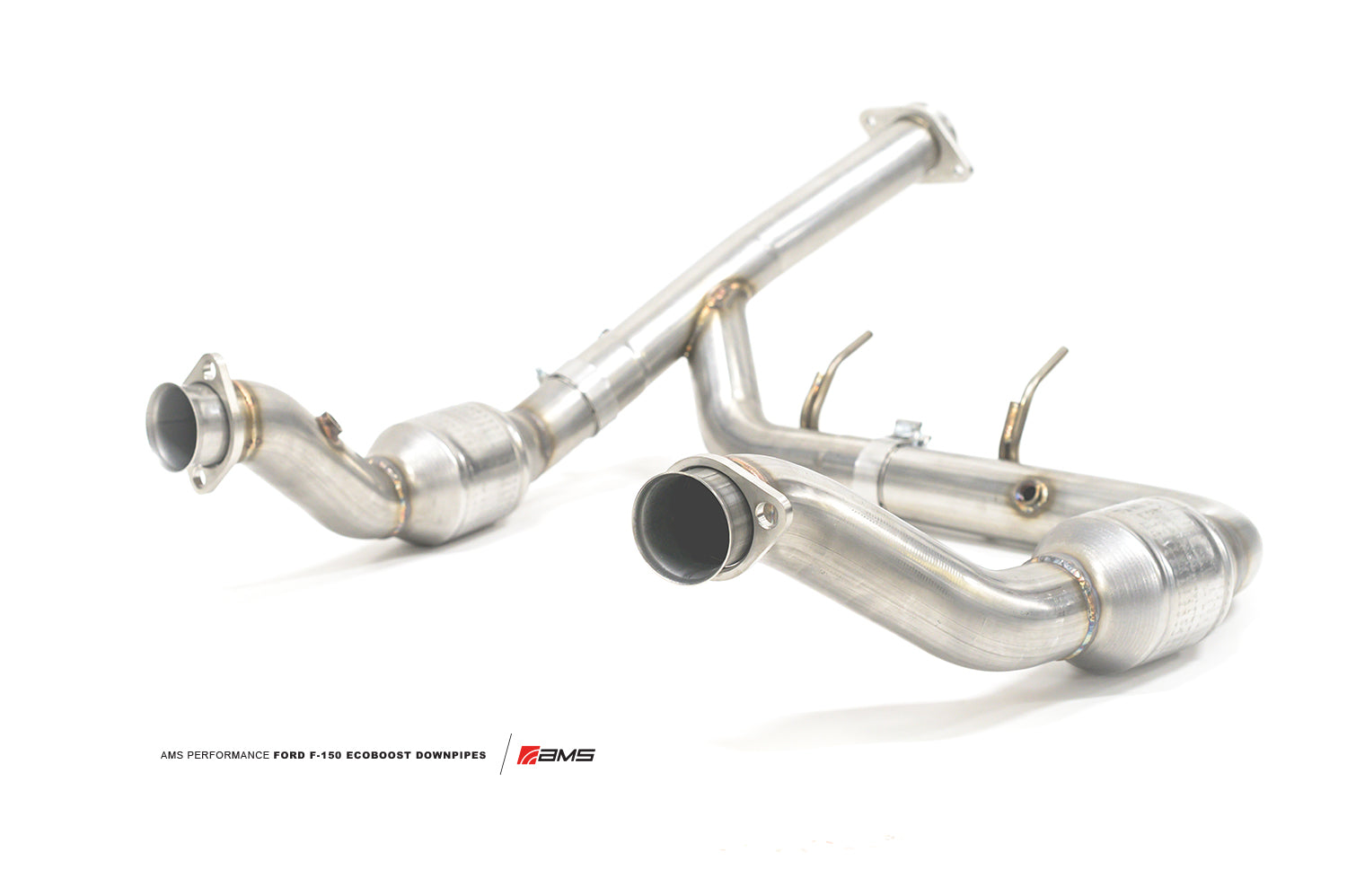 AMS AMS.32.05.0001-2 Catless Downpipe FORD F-150 3.5 EcoBoost (does not fit Raptor) Photo-0 