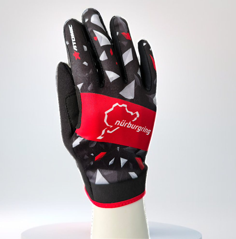 ARD AT-NBRKTGLOVESSH-M Karting Gloves Short Version NÜRBURGRING EDITION , size M OFFICIALLY LICENSED NÜRBURGRING PRODUCT Photo-1 