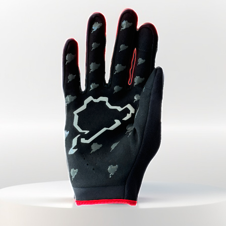 ATOMIC AT-NBRKTGLOVESSH-XL Karting Gloves Short Version NÜRBURGRING EDITION , size XL (Officially Licensed Nürburgring Product) Photo-2 