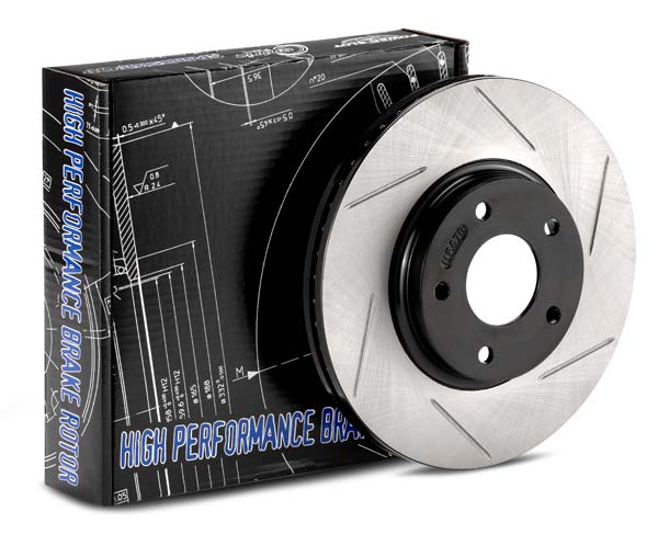 STOPTECH 126.40062SR Front StopTech Sport Slotted Rotor Right ACURA TL 2004-2008 Photo-0 