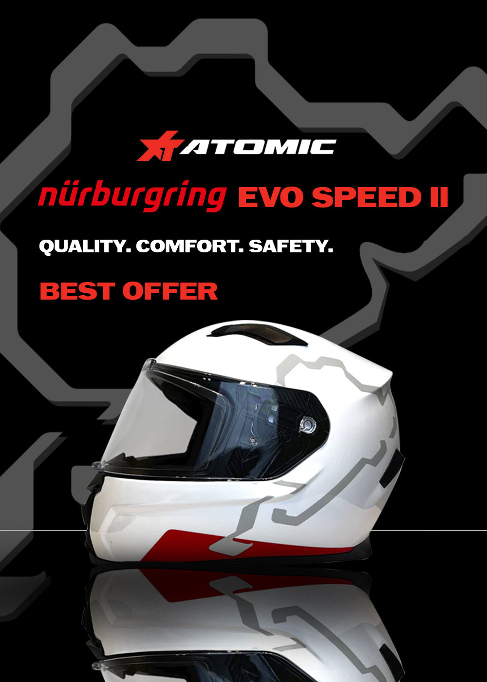 Helmets Atomic Nurburgring Evo Speed 2 | Atomic-Shop