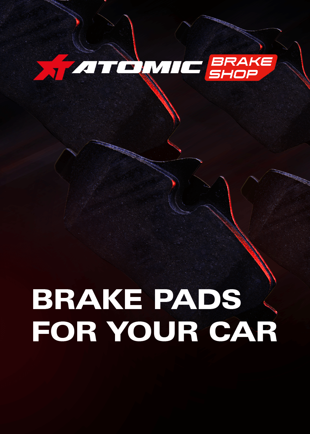 Brake pads for your car | Atomic-Shop