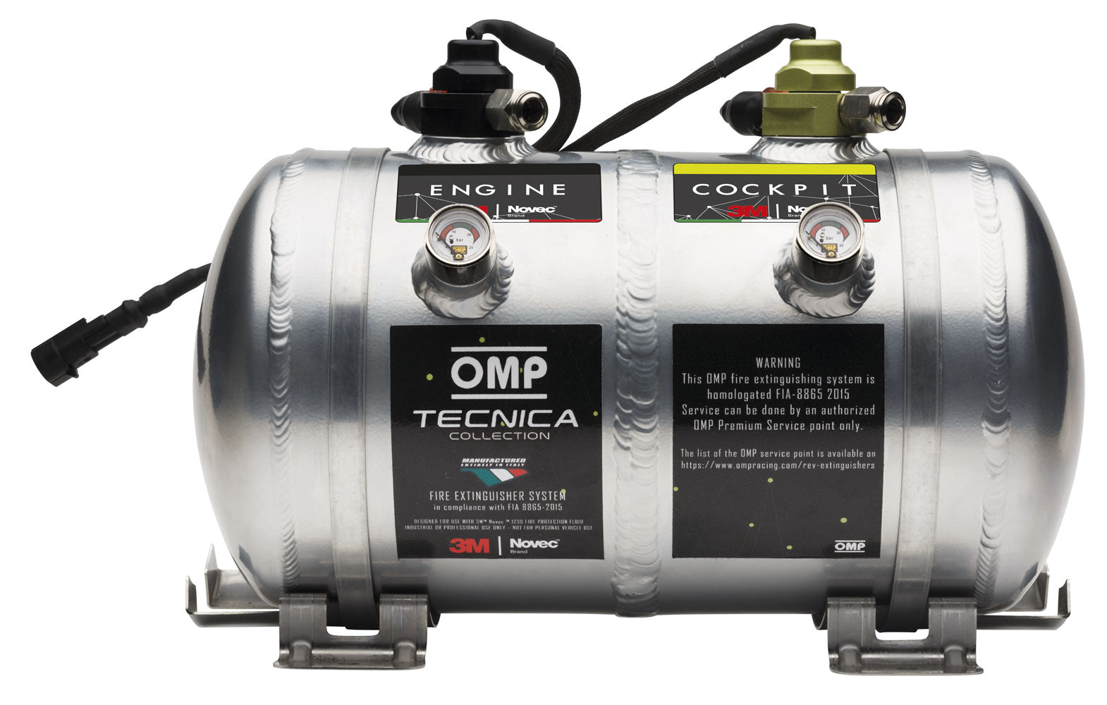 OMP CE0-SAL5-C01 (CESAL5SE) Fire extinguishing system, FIA 8865-2015, electric, NovecВ® 1230, "S" version Photo-0 