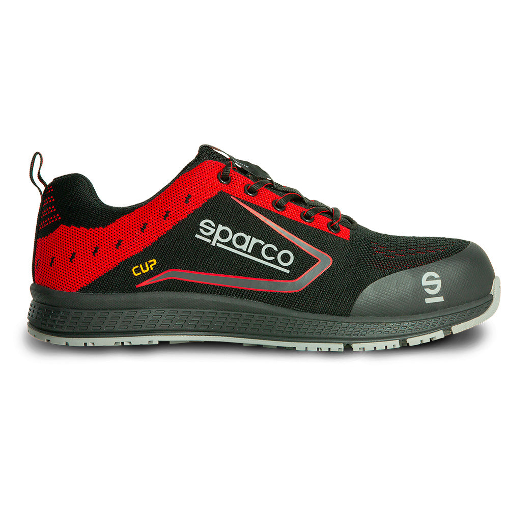 SPARCO 0752637NRRS Mechanic shoes CUP, black/red, size 37 Photo-0 