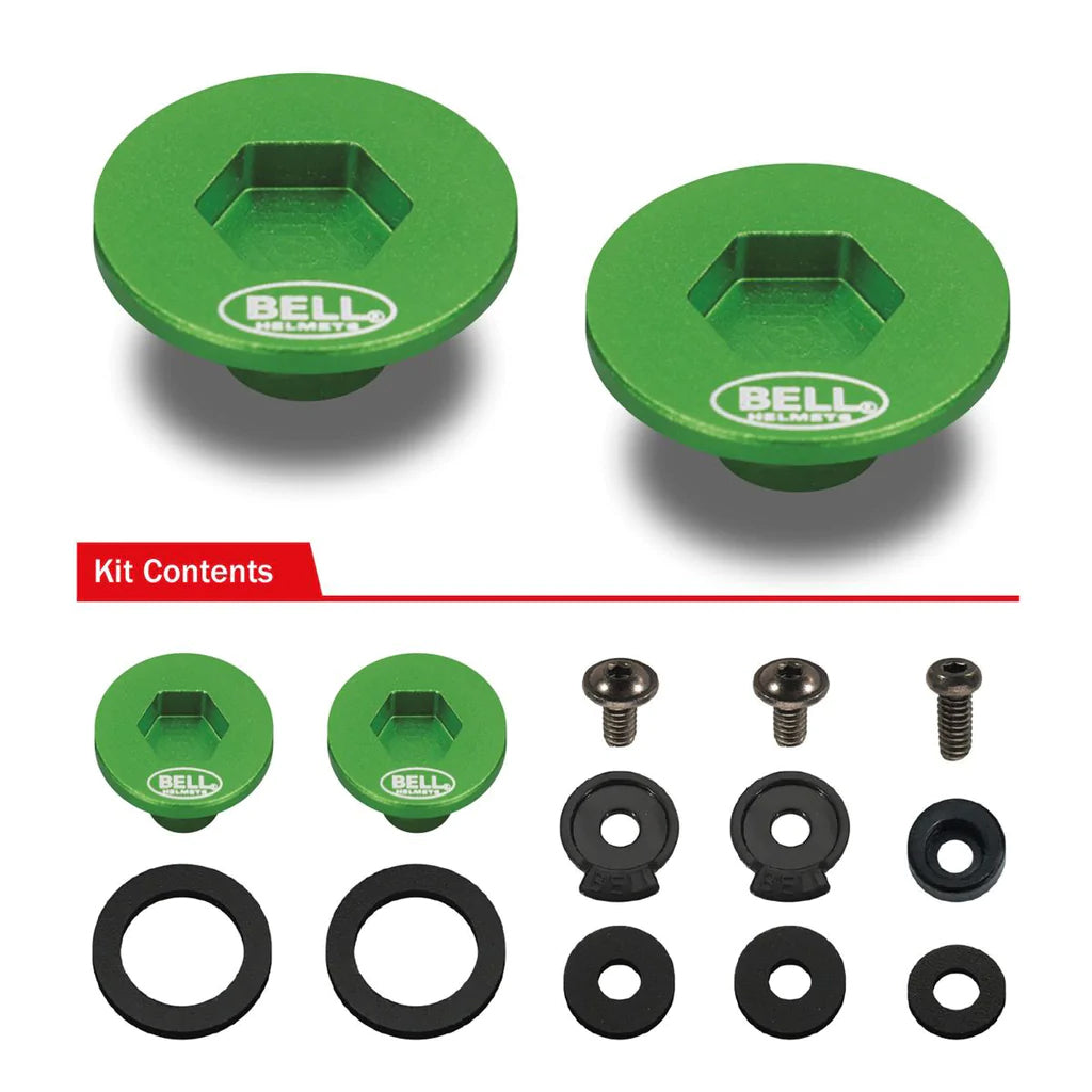 BELL 2020077 SV (SE06) Pivot kit & Screws, green Photo-0 