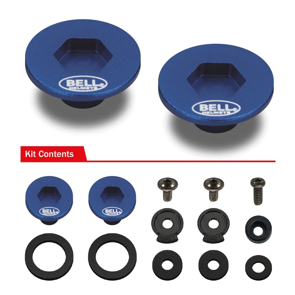 BELL 2020072 SV (SE06) Pivot kit & Screws, blue Photo-0 