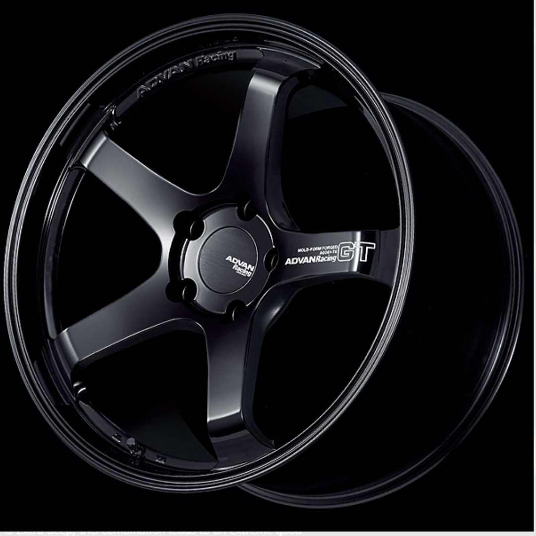 ADVAN V2200 GT Wheel 20x8.5 ET50 5x130 Gloss Black (GBP) for PORSCHE Cayman GT4 981/718 Photo-0 