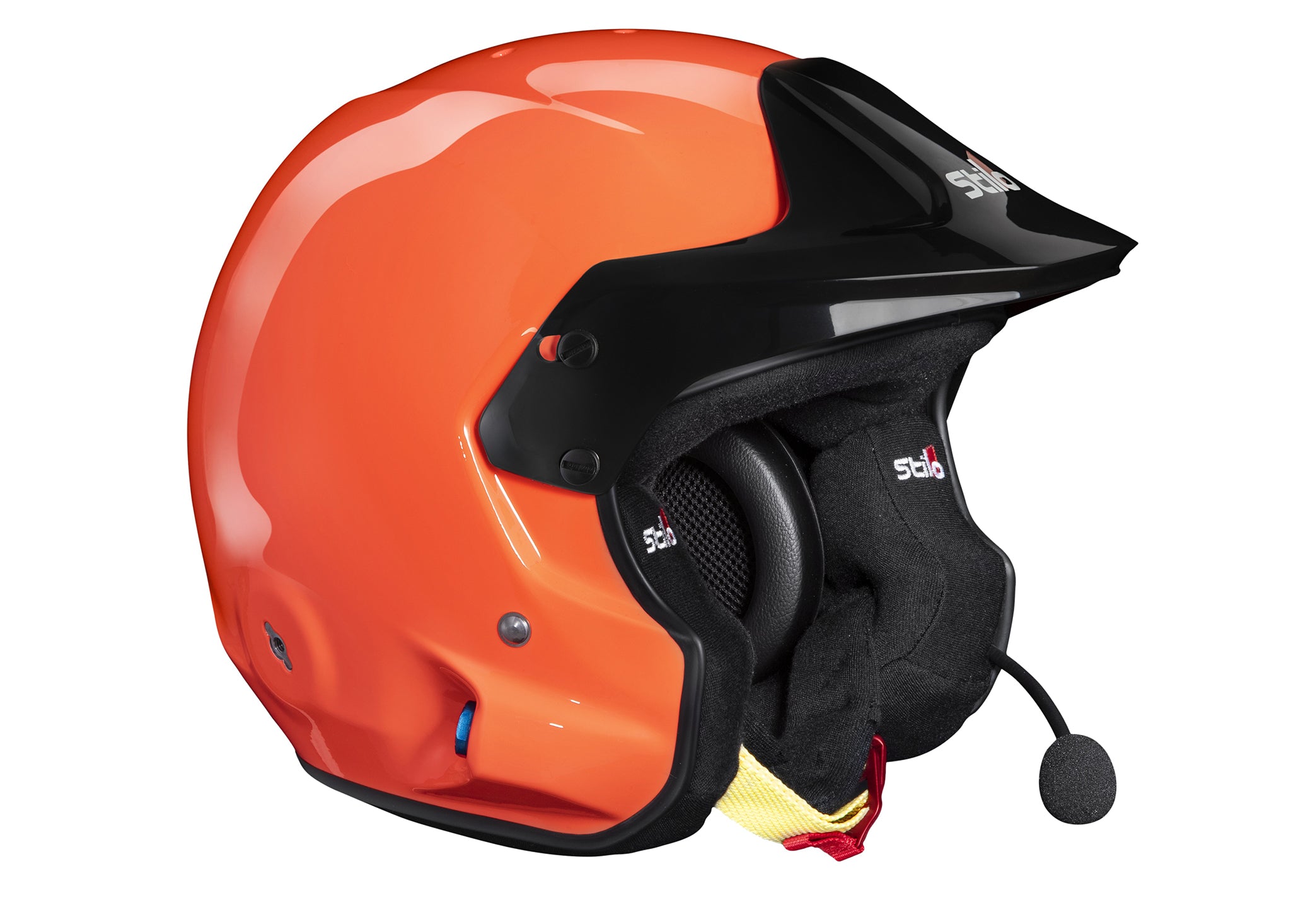 STILO DA0112EF2T59 VENTI TROPHY Offshore helmet, no HANS clips, FIA/SNELL 2020, orange, size 59 Photo-1 