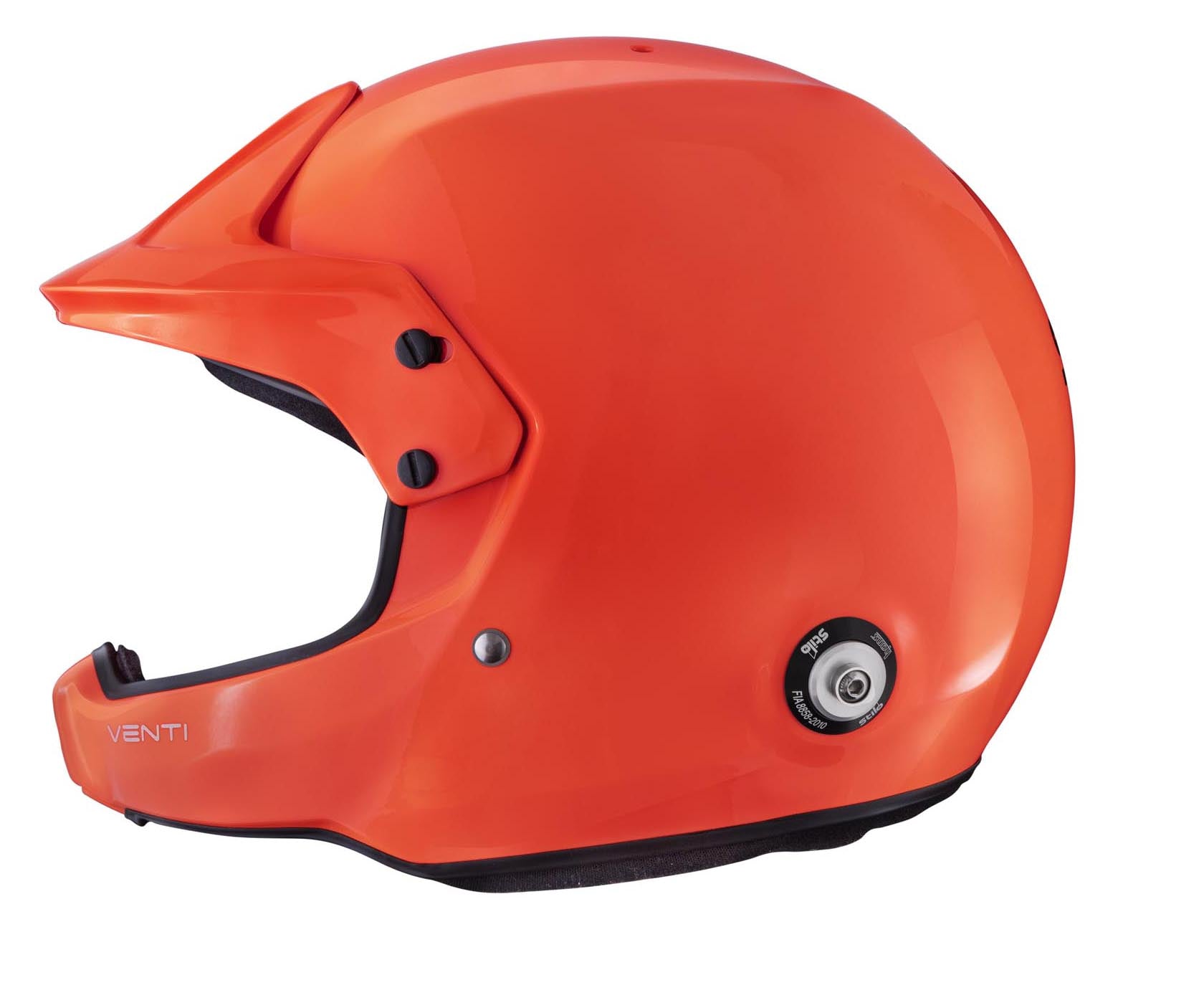 STILO DA0220BF2T58 VENTI WRC Offshore helmet, no HANS clips, FIA/SNELL 2020, orange, size 58 Photo-4 