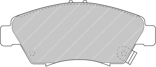 FERODO FDS776 Front Brake Pads DS Performance for HONDA Civic VI Photo-0 