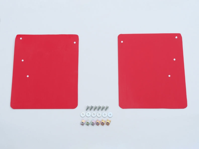 CUSCO 853 851 FR Mud Flaps Front (red) for NISSAN CARAVAN (E26) 2021- Photo-0 