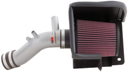 K&N 69-2542TS Performance Air Intake System TYPHOON; DODGE AVENGER 2.4L, 08-10,SILVER Photo-0 