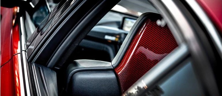EVENTURI EVE-F8XM-CF-SBC Seat back covers BMW F8X M3/M4 (carbon fiber) Photo-4 