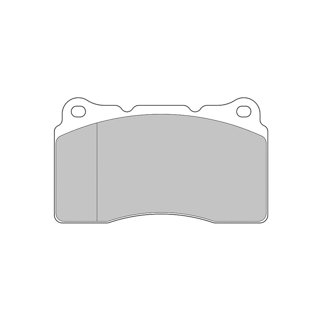 FERODO FCP1334H Front Brake Pads DS2500 for MITSUBISHI EVO X / AUDI TT RS (8J) / RS3 (8P) / CHEVROLET Corvette (C7) Photo-0 