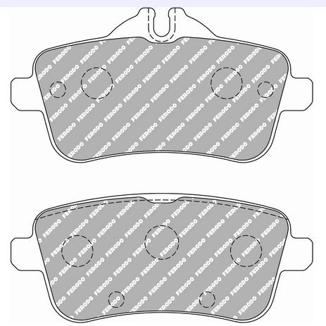 FERODO FCP4587H DS2500 Rear Brake Pads MERCEDES-Benz CLA 45 AMG (C117)/SLK 55 AMG (R172) LUCAS/TRW Photo-0 