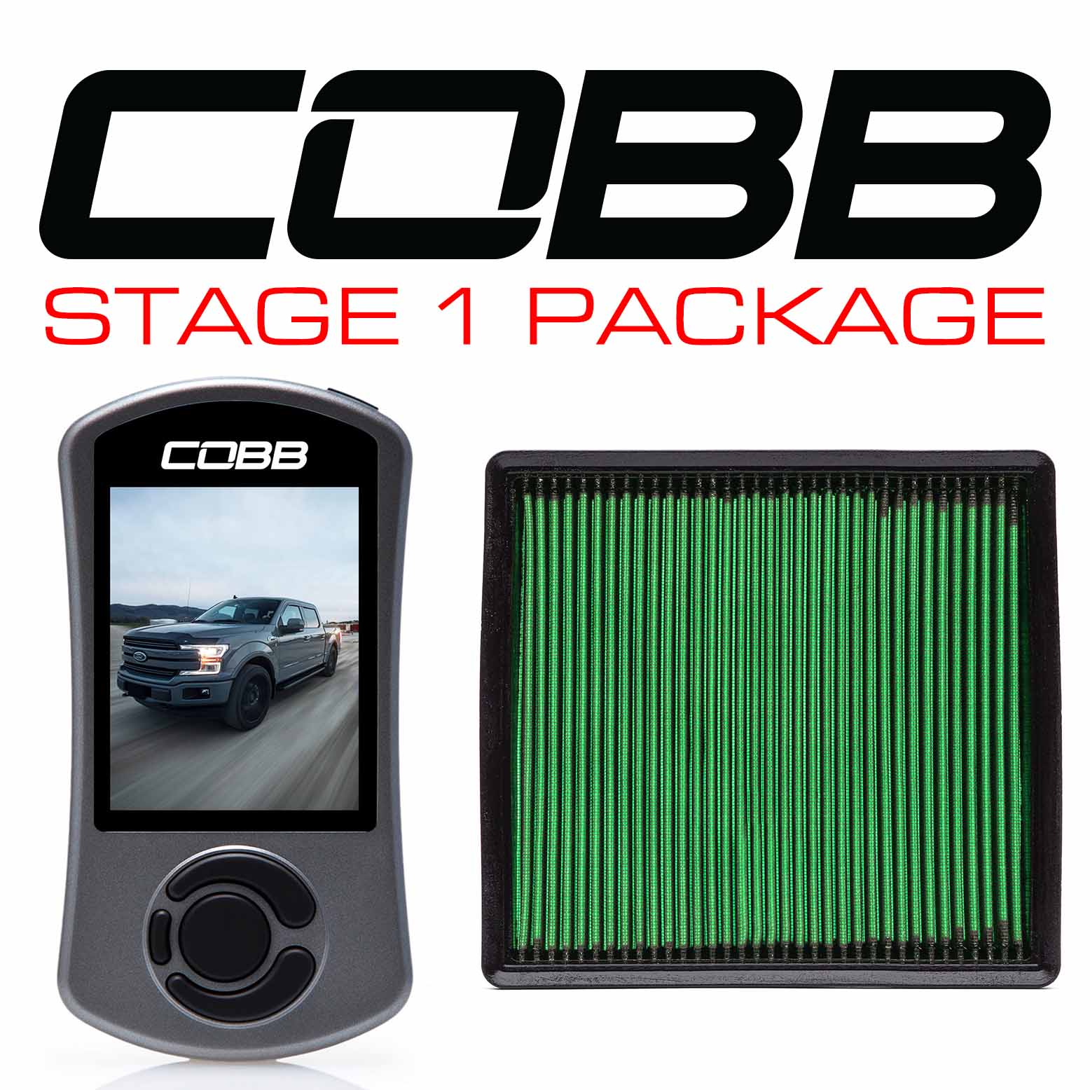 COBB FOR0060010 FORD Stage 1 Power Package F-150 Ecoboost 3.5L 2017-2019 Photo-0 