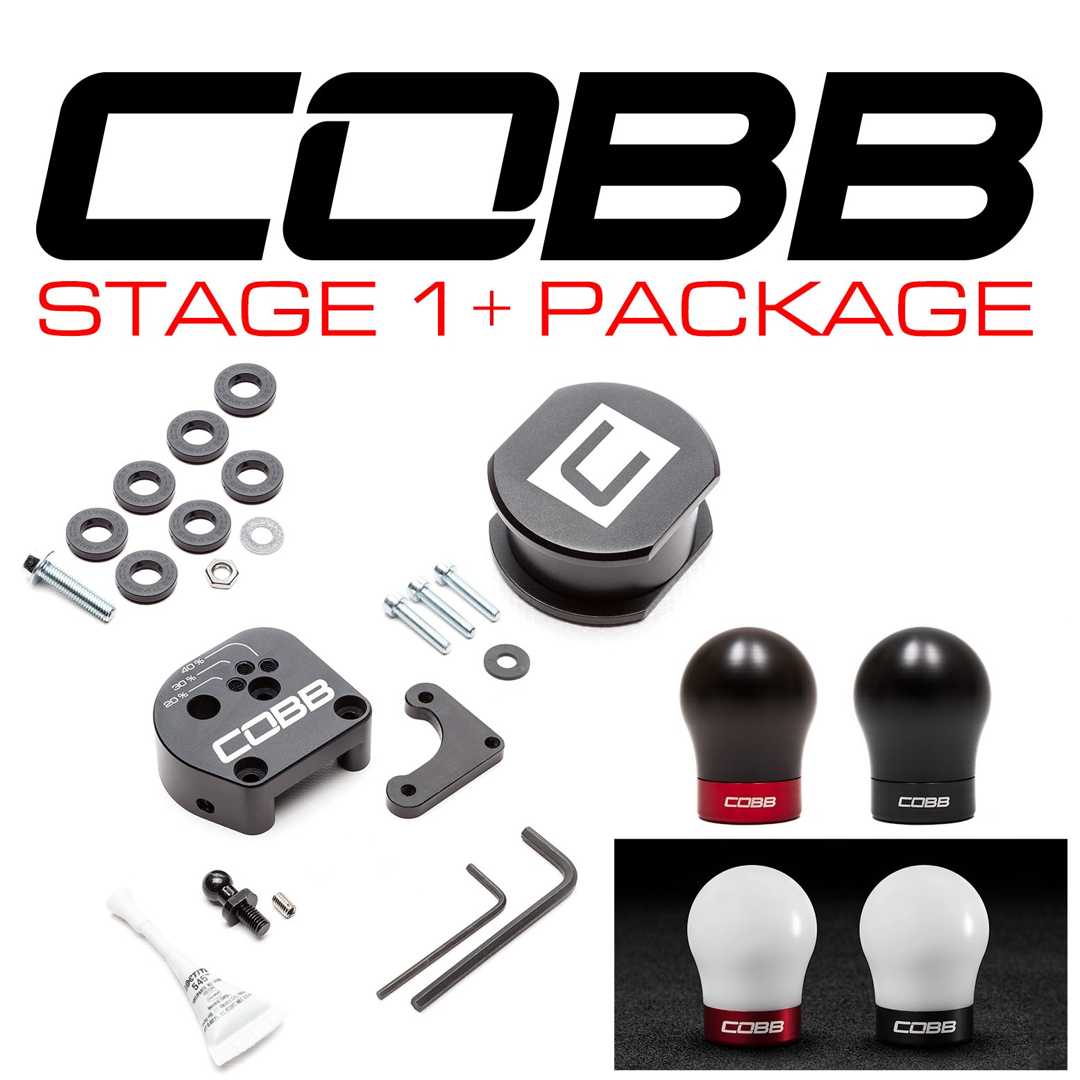 COBB FOR0DT00EI FORD Stage 1+ Drivetrain Package (Exterior, Interior) Focus ST 2013-2018, Focus RS 2 Photo-0 