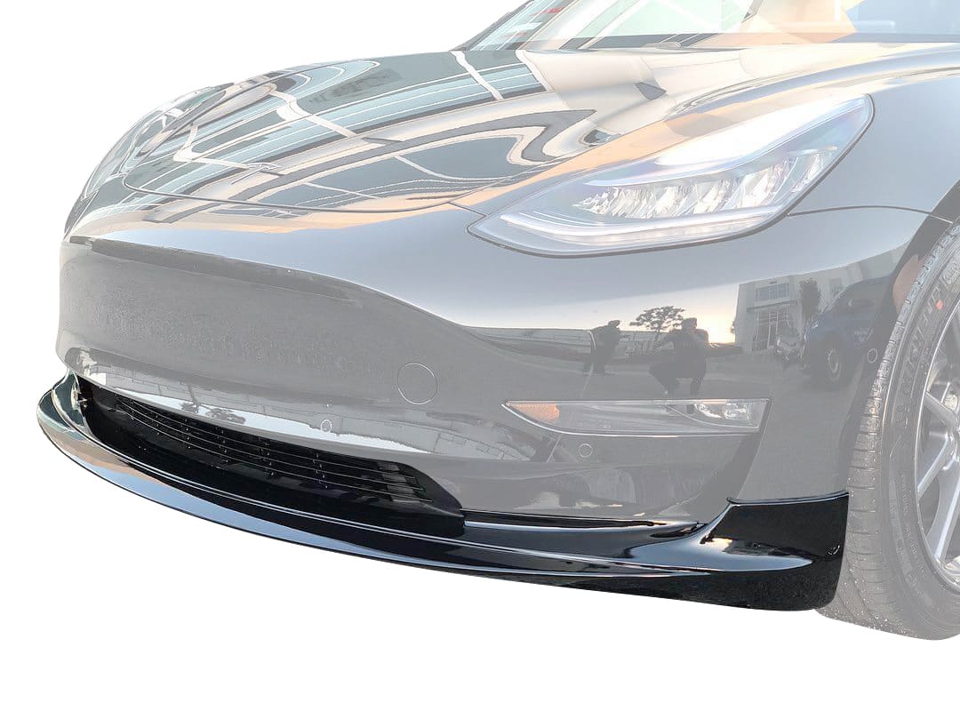 UNPLUGGED PERFORMANCE UP-M3-301-1.1 Front Spoiler Urethane for TESLA Model 3 Photo-0 