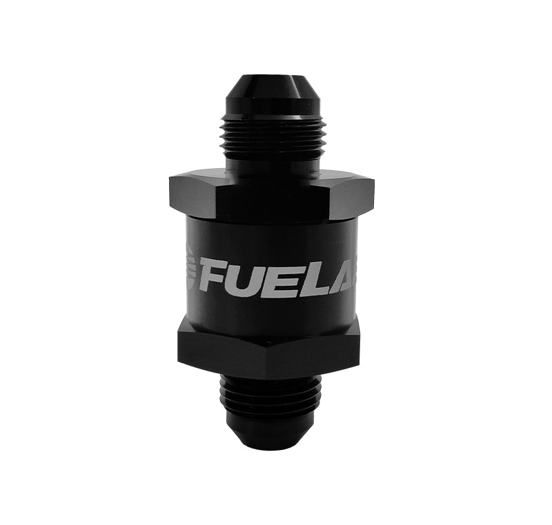 FUELAB 71703 High Flow One-way Check Valve -8AN Male Inlet/Outlet Photo-0 