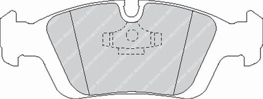 FERODO FCP725H DS2500 Brake pads Photo-0 