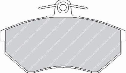 FERODO FCP775H Front Brake Pads DS2500 for AUDI 100 / 90 / 80 / VW Golf (Mk3) Photo-0 