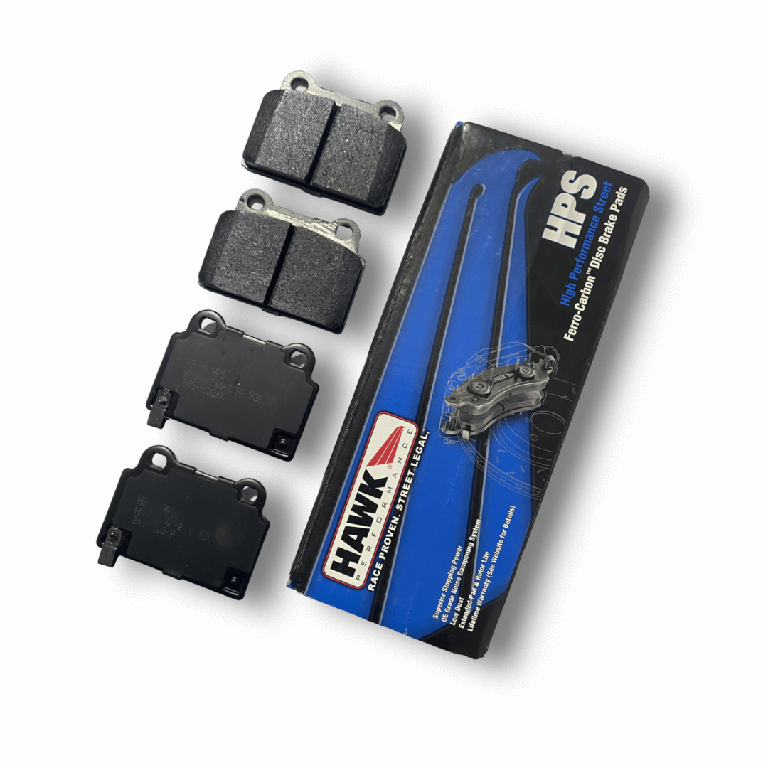 HAWK HB615F.535 Rear brake pads for MITSUBISHI EVO X Photo-2 