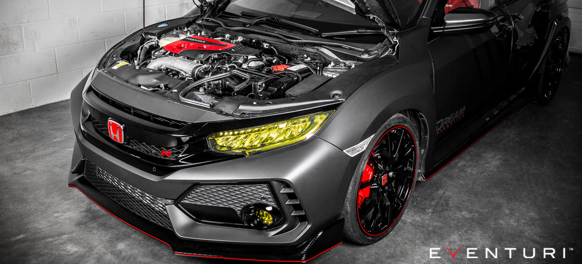 EVENTURI EVE-FK8-CF-INT Intake system HONDA Civic Type R FK8 (carbon fiber) Photo-5 