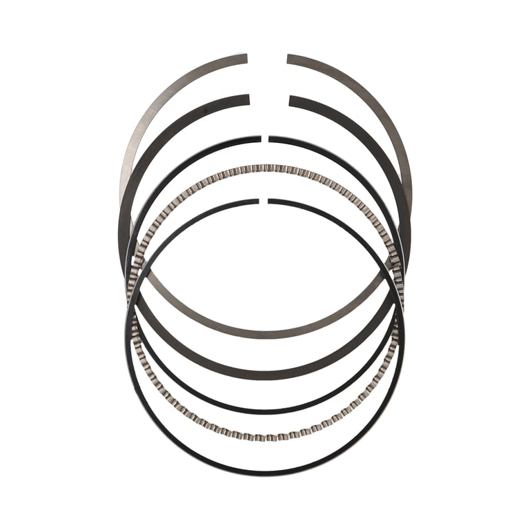 JE JG5A01-3780 Piston Ring (3.780 in. Bore, 0.0374 in. Top, 0.0591 in. 2nd, 0.079 in. Oil) 1 Cyl. Photo-0 