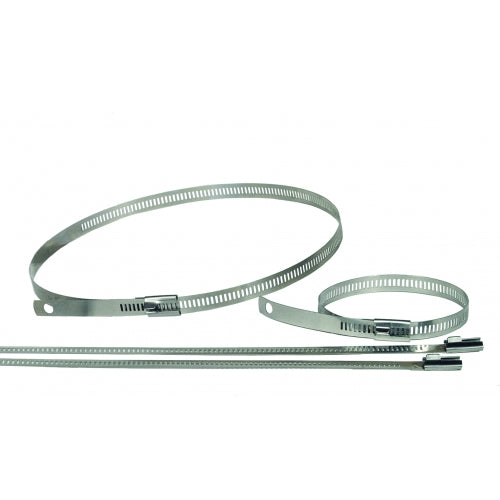 THERMO-TEC 13101 Steel clamp, kit V8, 9" -8pcs and 18" -4pcs Photo-1 