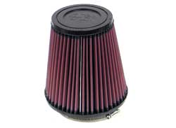 K&N RF-1031 UNIVERSAL Clamp-On Air Filter 3-1/2"10 DEG FLG,5-3/4"B,3-3/4"T,6"H Photo-0 