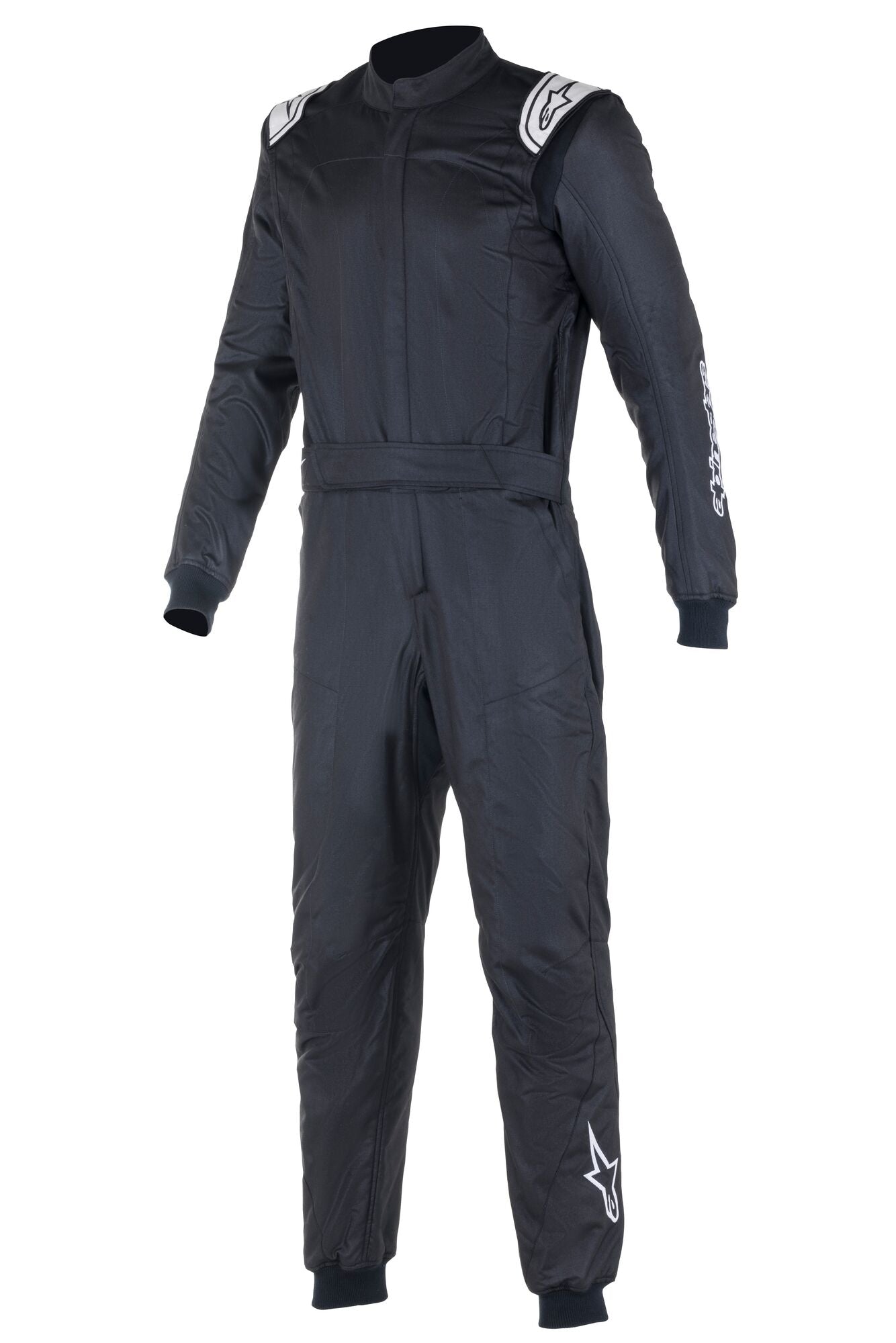 ALPINESTARS 3352722_10_56 ATOM Race suit, FIA 8856-2018, black, Size 56 Photo-0 