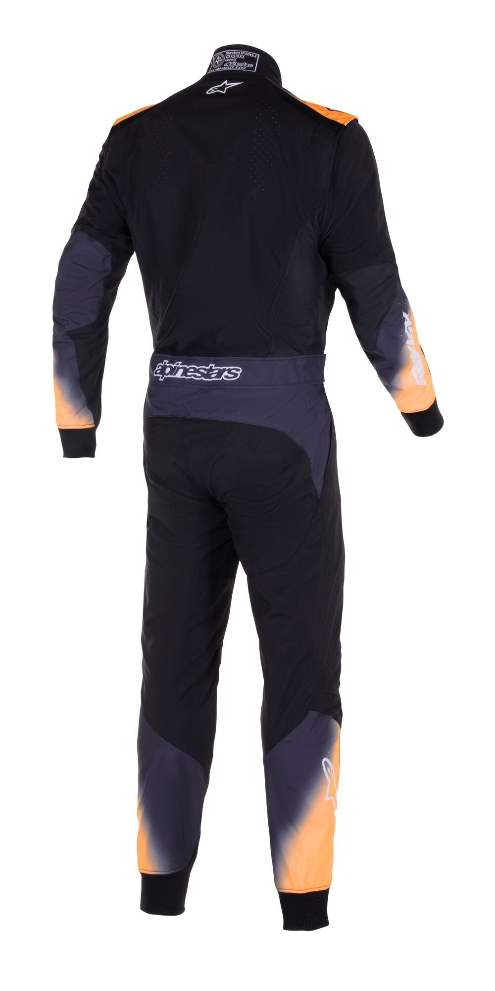 ALPINESTARS 3353023_1241_48 KMX-5 V2 Karting suit, CIK, black/white/orange fluo, size 48 Photo-1 