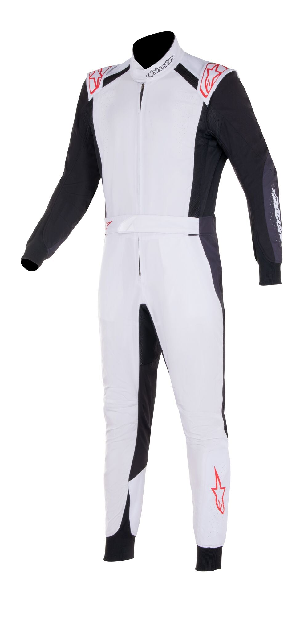 ALPINESTARS 3353023_2030_58 KMX-5 V2 Karting suit, CIK, white/black/bright red, Size 58 Photo-0 