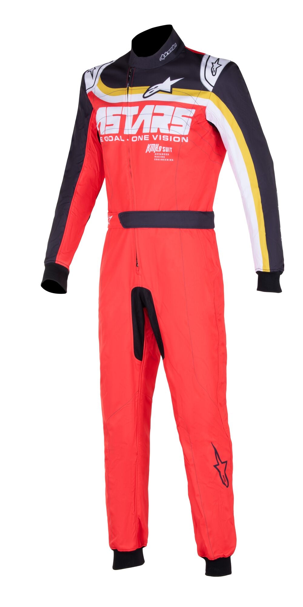 ALPINESTARS 3356321_3008_40 KMX-9 v2 GRAPH2 Karting suit, CIK, red/black/brass brown, size 40 Photo-0 