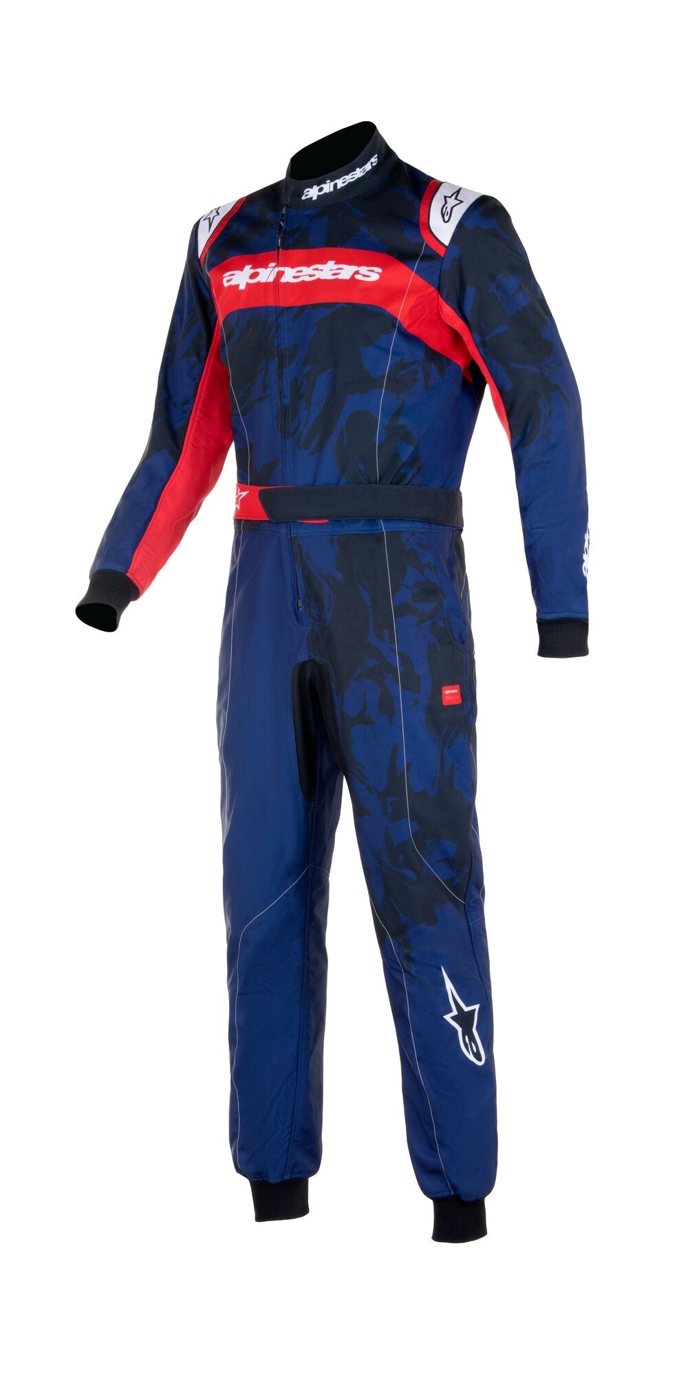 ALPINESTARS 3356623_7138_130 KMX-9 V2 S GRAPHIC 5 Karting suit, CIK, youth, navy/red, Size 130 Photo-0 