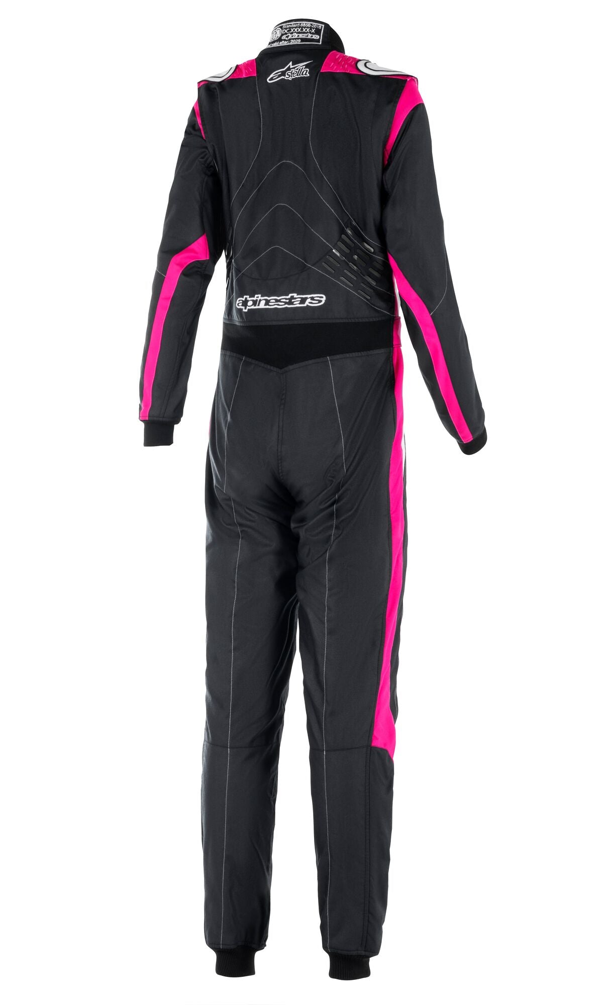 ALPINESTARS 3360022_1232_40 STELLA GP PRO COMP V2 Race suit, FIA 8856-2018, black/purple/white, Size 40 Photo-1 