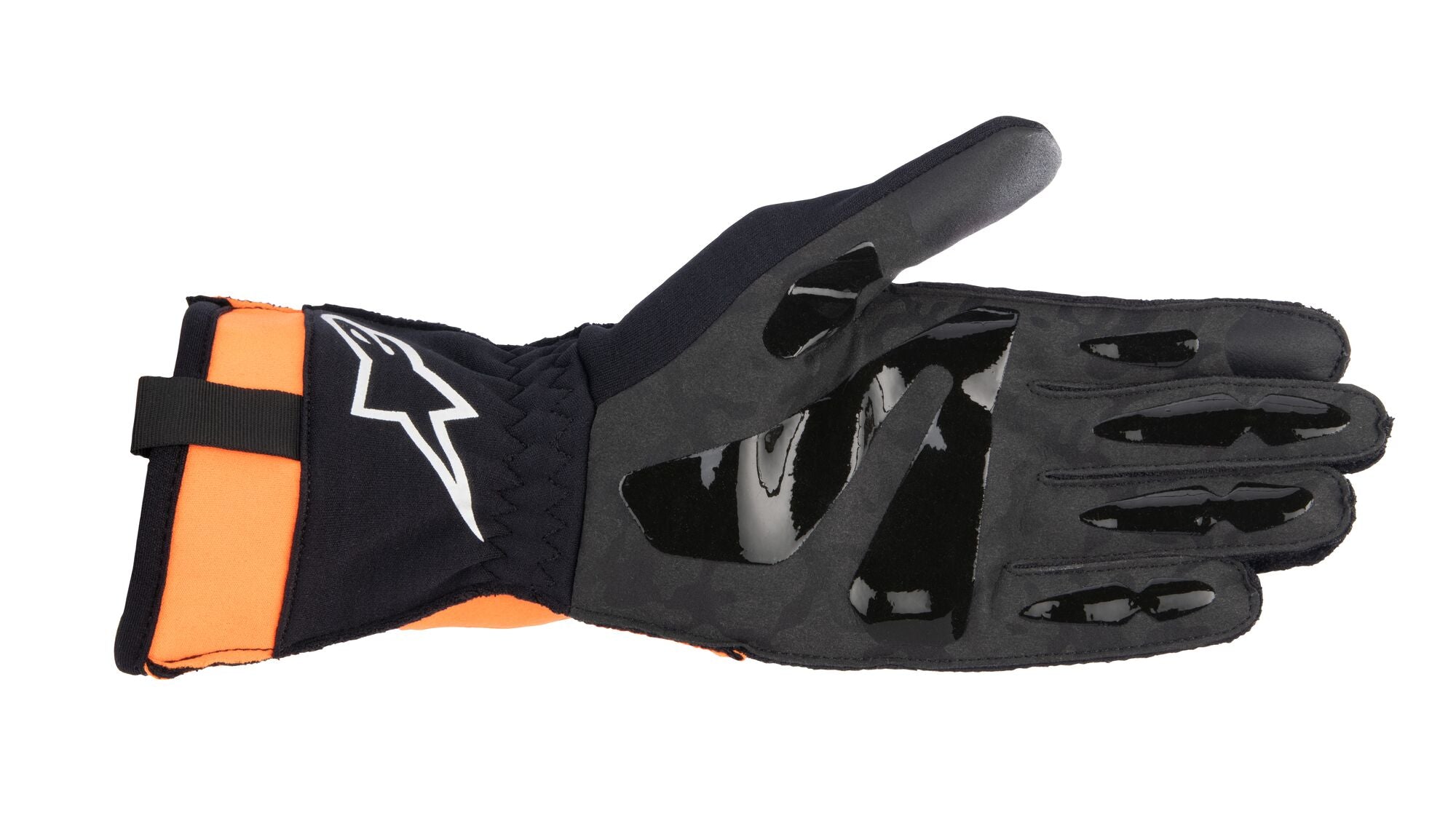 ALPINESTARS 3551823_156_S TECH 1 KX v3 Karting gloves, white/orange fluo, size S Photo-1 