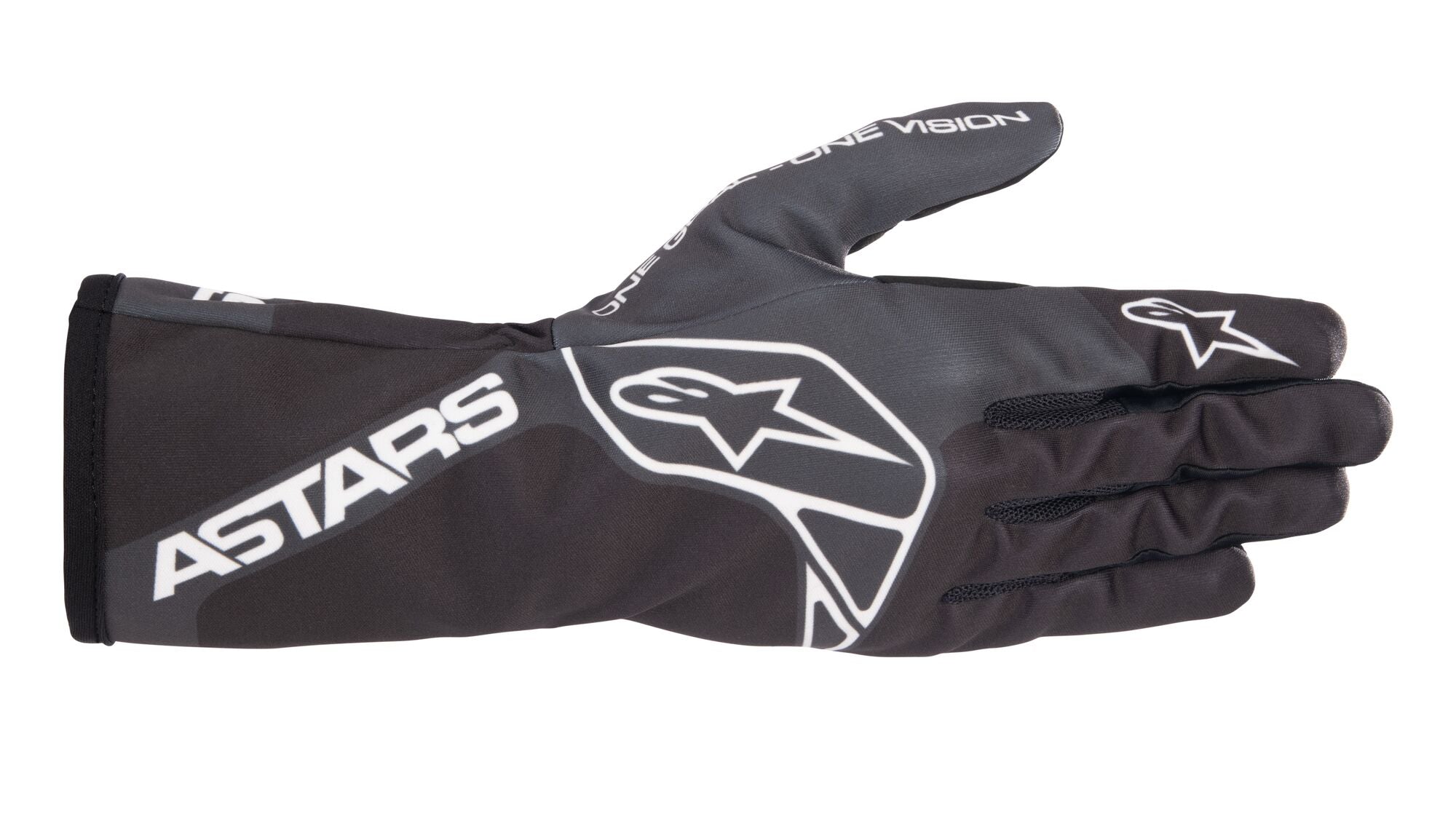 ALPINESTARS 3551823_1169_S TECH 1 KX v3 Karting gloves, black/tar gray, size S Photo-0 