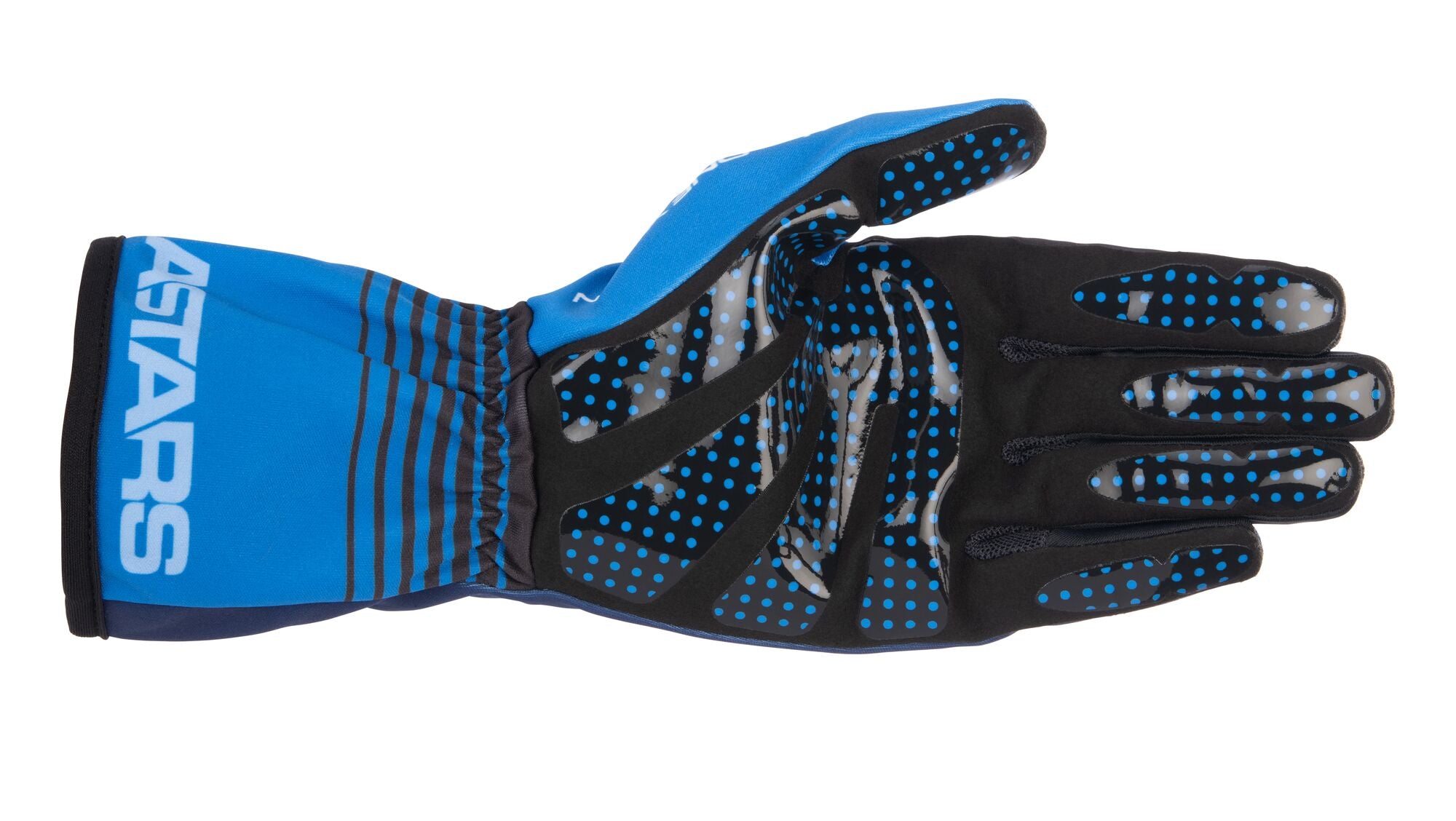 ALPINESTARS 3552223_78_XL TECH 1 K RACE v2 FUTURE Kart gloves, navy blue/crest, size XL Photo-1 