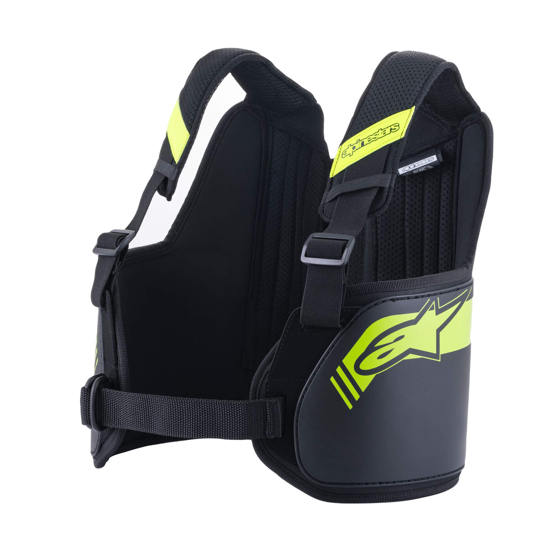 ALPINESTARS 6537013-155-XL/3XL Rib protection (karting) BIONIC, black/yellow fluo, Size XL/3XL Photo-0 
