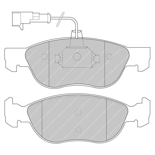 FERODO FDS1056 Brake pads Photo-0 