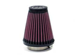 K&N R-1080 UNIVERSAL Clamp-On Air Filter 1-11/16"FLG, 3-1/2"B, 2"T, 4"H Photo-0 